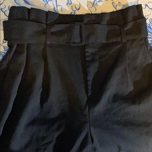 HM High Waisted Belt Dress Pants
